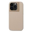 Nudient Bold iPhone 14 Pro Cover - Linen Beige Supply