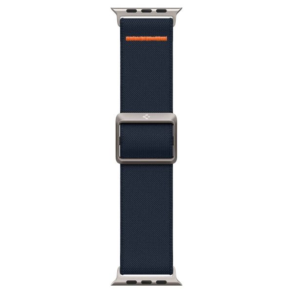 Spigen Fit Lite Ultra Apple Watch (42 44 SE 45 46 49mm) Stof Rem - Navy Sale