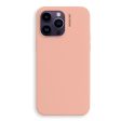 Nudient Base Silicone iPhone 14 Pro Cover - Peach Orange For Cheap