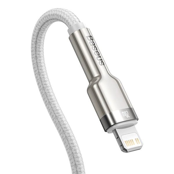 Baseus Cafule USB-C til Lightning Kabel PD 20W - 2m - Hvid on Sale