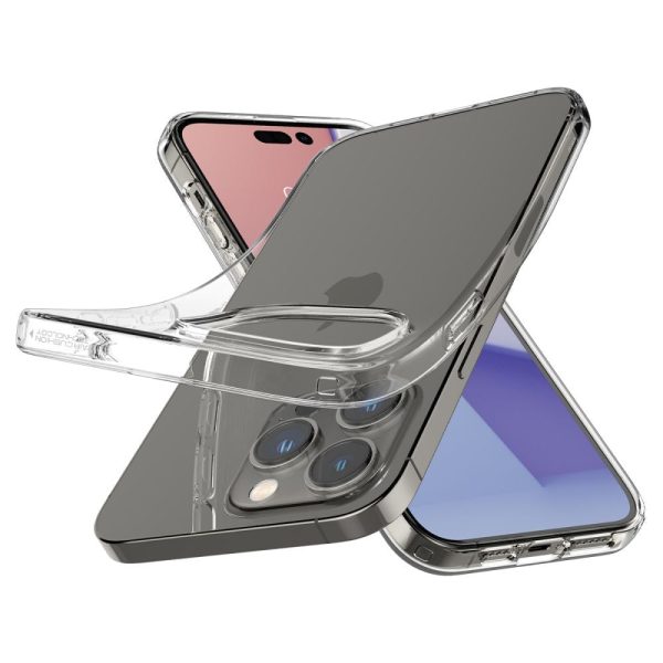 iPhone 14 Pro Spigen Liquid Crystal Cover - Gennemsigtig Fashion