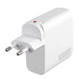 4smarts Charger GaN Flex Pro 100W PD - Vægoplader m. 1 x USB-A & 3 x USB-C - Hvid For Discount