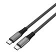 4smarts PremiumCord USB-C til USB-C 100W - 1.5m. - Sort Supply