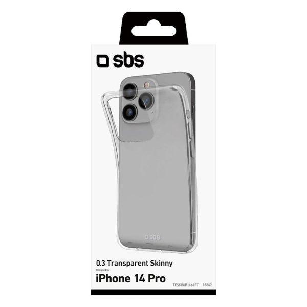 iPhone 14 Pro SBS Skinny Cover - Gennemsigtig on Sale