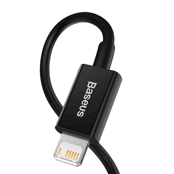 Baseus Superior Series USB-A til Lightning Kabel - 1m - Sort Online Sale