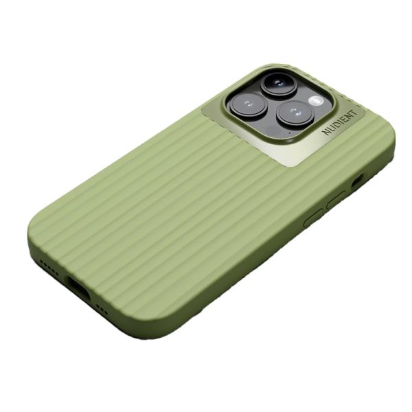 Nudient Bold iPhone 14 Pro Cover - Leafy Green For Sale