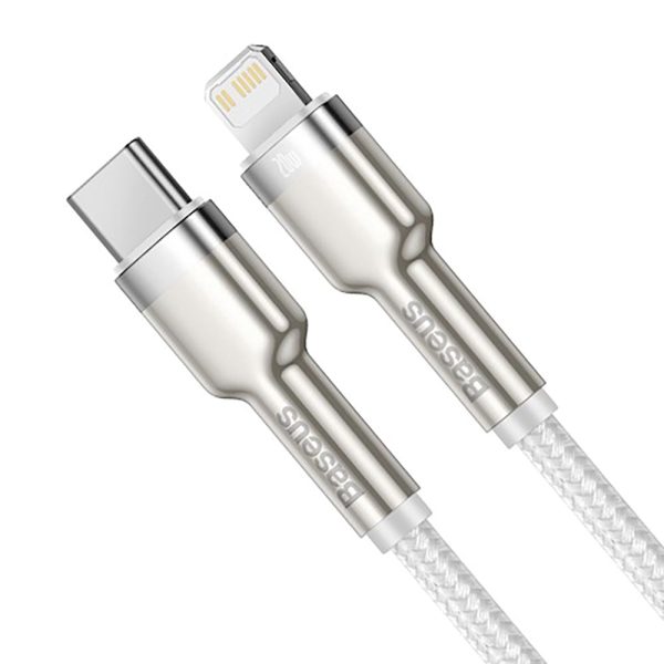 Baseus Cafule USB-C til Lightning Kabel PD 20W - 2m - Hvid on Sale