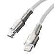 Baseus Cafule USB-C til Lightning Kabel PD 20W - 2m - Hvid on Sale