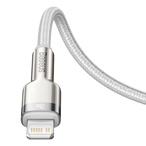 Baseus Cafule USB-C til Lightning Kabel PD 20W - 2m - Hvid on Sale