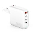 4smarts Charger GaN Flex Pro 100W PD - Vægoplader m. 1 x USB-A & 3 x USB-C - Hvid For Discount