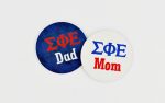 Sigma Phi Epsilon Mom Dad Embroidered Button Discount