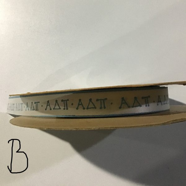 Alpha Delta Pi Ribbon By The Yard Sale