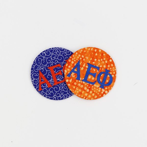 Alpha Epsilon Phi Game Day Embroidered Button Online now