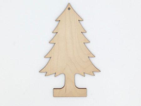 Delta Delta Delta Pine Tree Wood Board w  hole to hang Online Sale