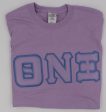 Theta Nu Xi Lavender Greek Tee Sale