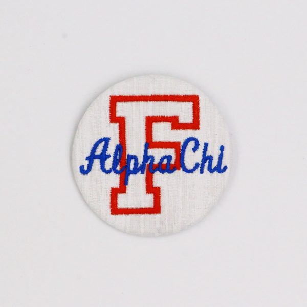 Alpha Chi Omega Florida  F  Game Day Embroidered Button Online Hot Sale