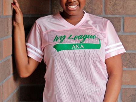 Alpha Kappa Alpha Replica Football Jersey For Discount