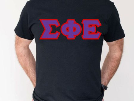 Sigma Phi Epsilon Greek Letter Tee Online Sale