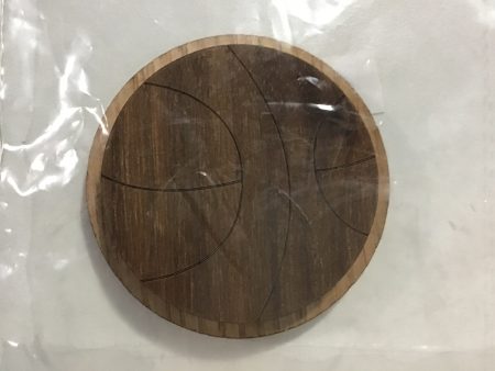 Basketball Oak-Backed Symbol For Cheap