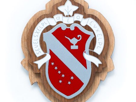 Alpha Phi Large Wood Crest Supply