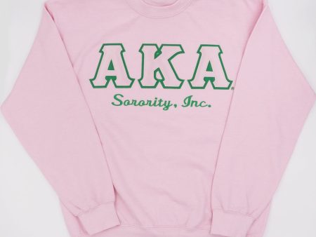 Alpha Kappa Alpha Sorority Inc. Crewneck Sweatshirt on Sale