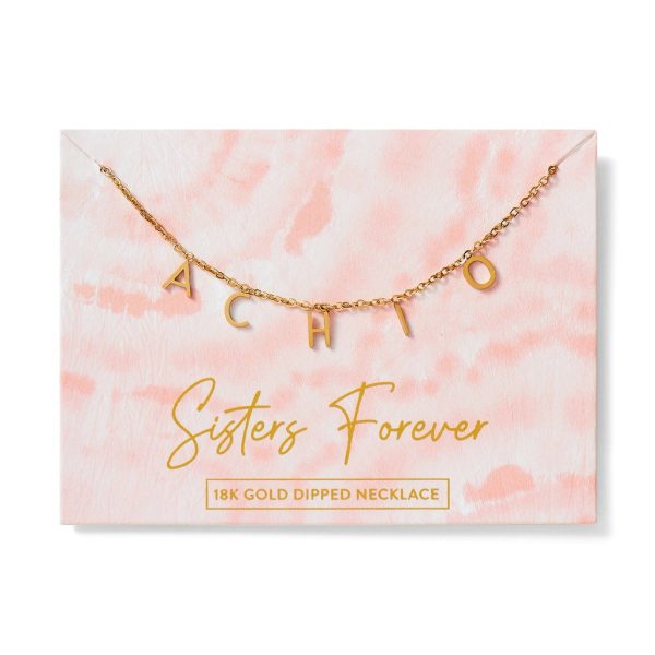 Alpha Chi Omega Name Necklace Online Hot Sale