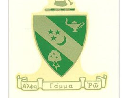 Alpha Gamma Rho Decal - Discontinued Hot on Sale