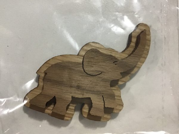 Elephant Oak-Backed Symbol For Sale