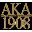 Alpha Kappa Alpha Chapter Bar Lapel Pin For Sale