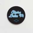 Alpha Delta Pi Neon Greek Button - 2.25 inch Supply