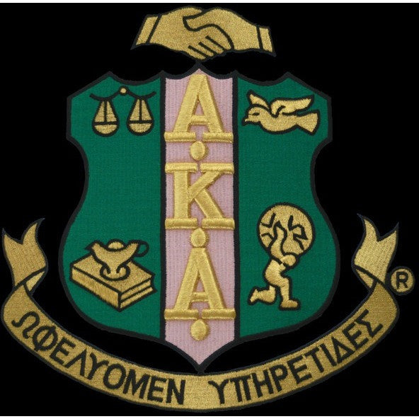 Alpha Kappa Alpha Shield Patch For Sale