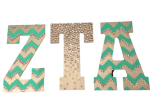 Alpha Delta Pi Crafting MDF Wood Letter Set Cheap