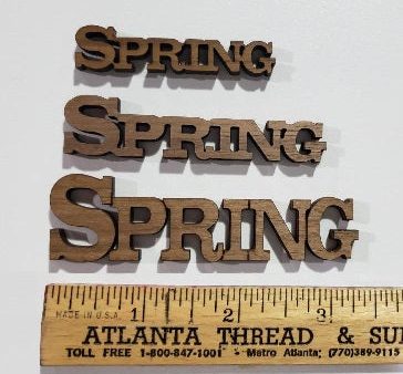 Spring Peel-N-Stick Word For Cheap