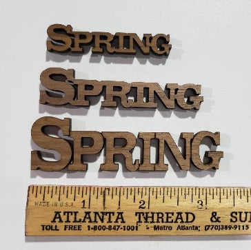 Spring Peel-N-Stick Word For Cheap