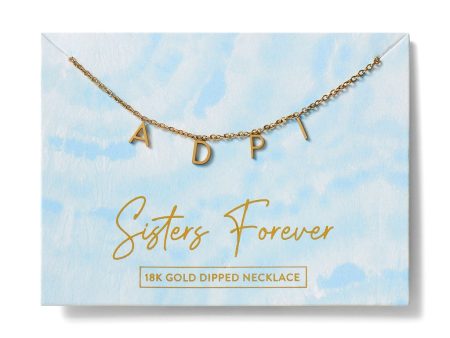 Alpha Delta Pi Name Necklace Online now