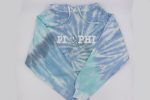 Sorority Tie Dye Hoodie with Smiley Face Design Online Sale