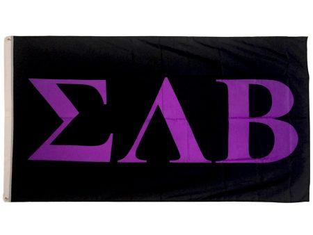 Sigma Lambda Beta Letter Flag Online Sale