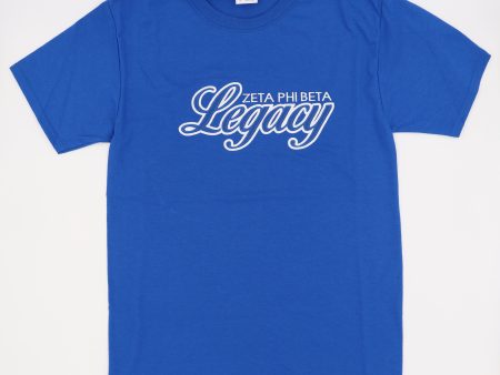 Zeta Phi Beta Legacy Tee Discount