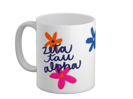 Zeta Tau Alpha Bloom Mug Cheap