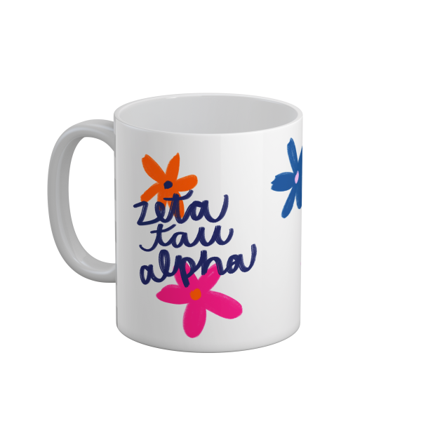 Zeta Tau Alpha Bloom Mug Cheap