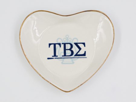 Tau Beta Sigma Heart Ring Dish Discount