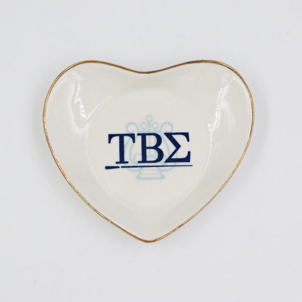 Tau Beta Sigma Heart Ring Dish Discount