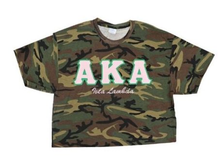 Alpha Kappa Alpha Sorority, Inc   Chapter Camo Tee Online Sale