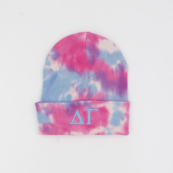 Alpha Epsilon Phi Tie-Dyed Knit Beanie Discount