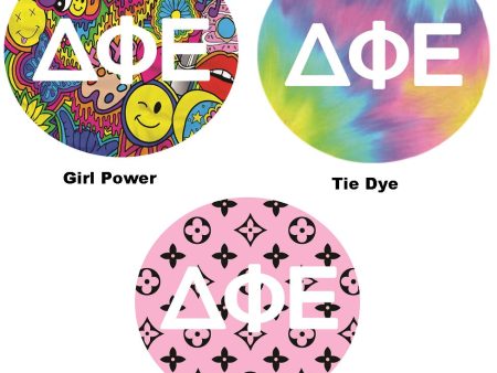 Delta Phi Epsilon Printed Button Collection Online now