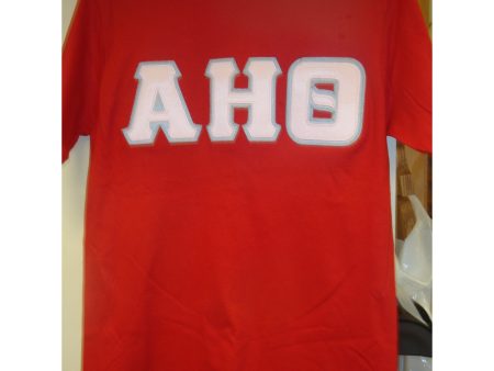 Alpha Eta Theta Greek Letter Tee For Discount