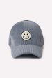 Smiley Face Chenille Corduroy Hat For Sale