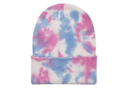 Zeta Tau Alpha Tie-Dyed Knit Beanie For Cheap