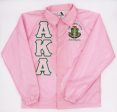 Alpha Kappa Alpha Crossing Jacket w  Shield For Cheap