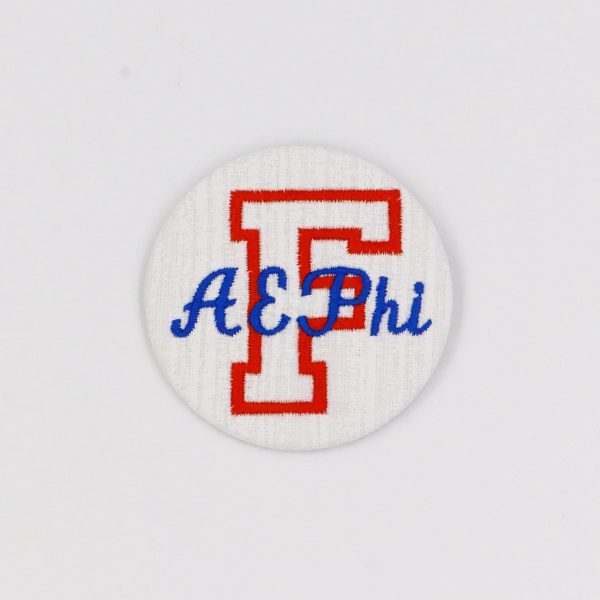 Alpha Epsilon Phi Florida  F  Game Day Embroidered Button Sale